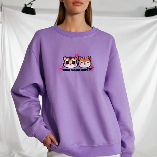 OWN YOUR MAGIC | Embroidery | Sweatshirt - Dblu Apparels