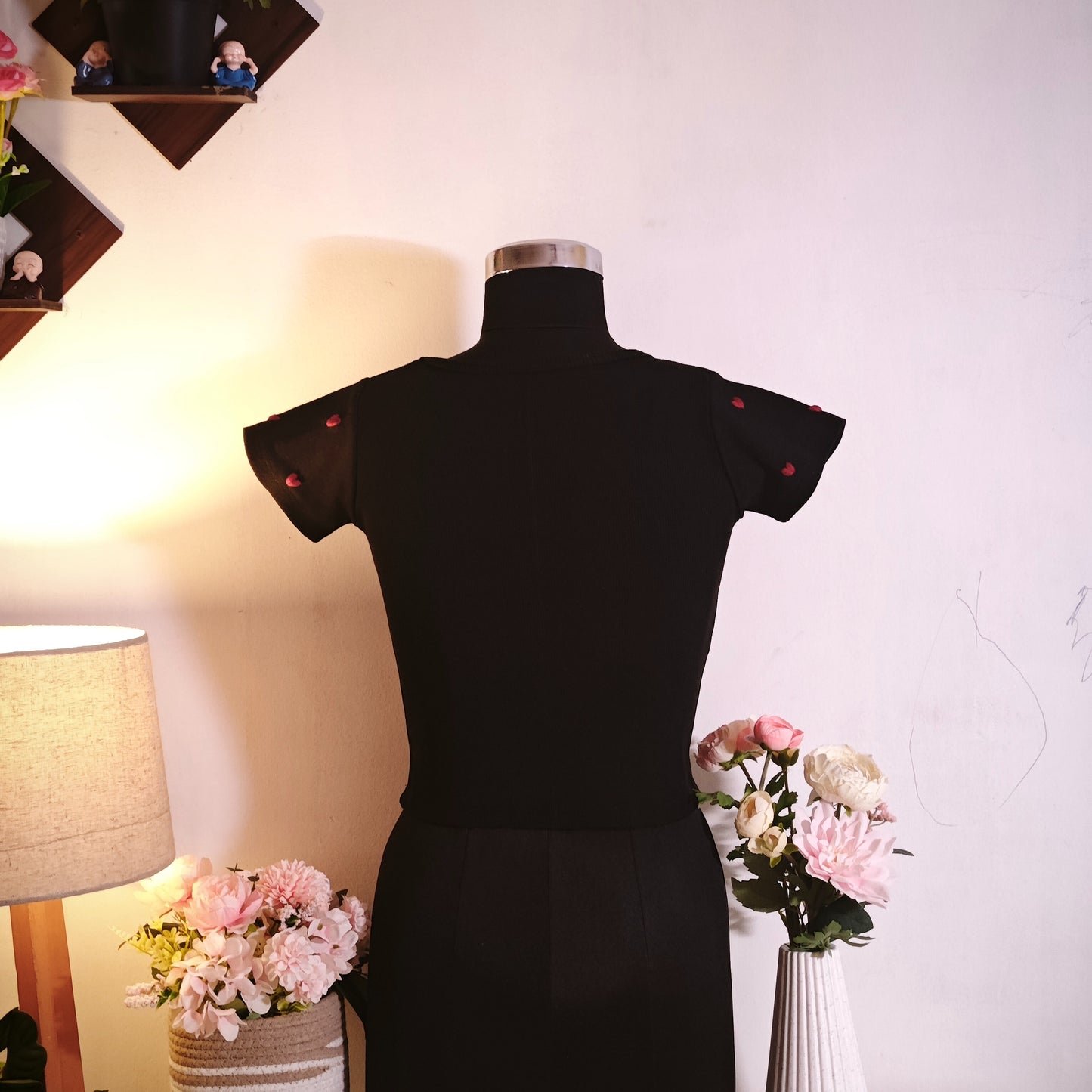 Little Love - Black | Crop Top