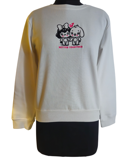 BETTER TOGETHER | Embroidery | Sweatshirt